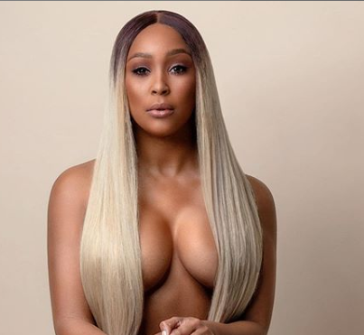 South African actress, Minnie Dlamini poses completely naked to celebrates her curvy body (Photo)