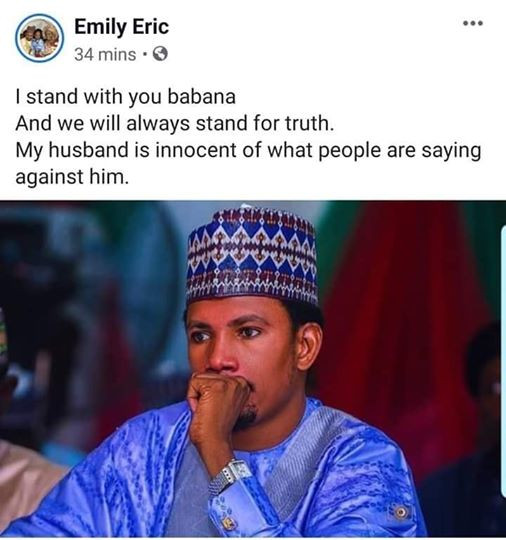 "I stand with you babana and we will always stand for truth" - Senator Elisha Abbo
