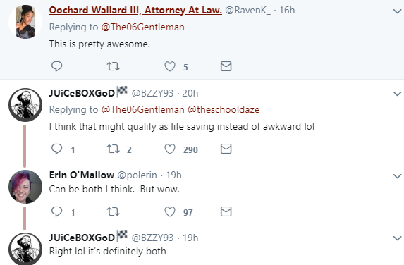 Man reveals how he saved a lady