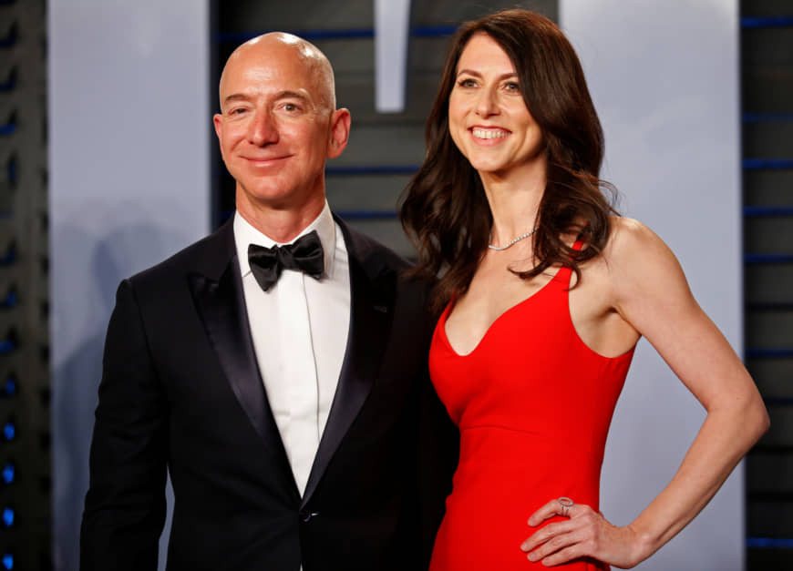 Jeff Bezos finalises $38billion divorce from wife making her the 22nd richest person in the world
