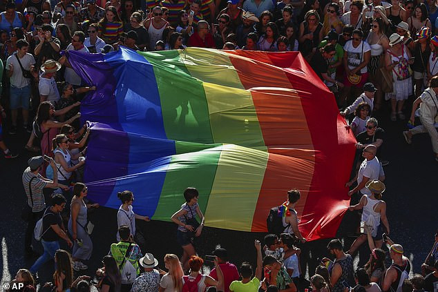 A footballer claiming to be a gay says he
