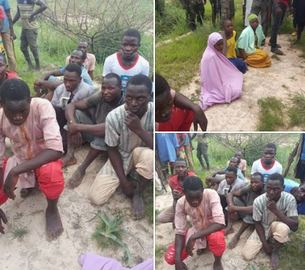 Troops rescue 13 kidnapped victims from Boko Haram captivity (photos)