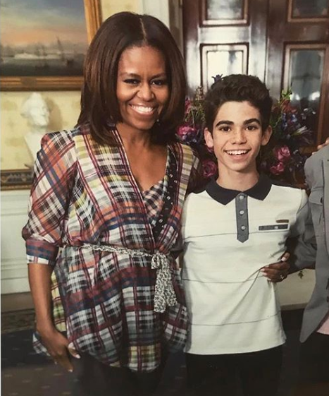 Michelle Obama pens down touching tribute to Cameron Boyce