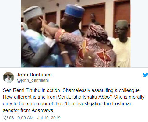 Nigerians are divided over over Senator Tinubu and Elisha Abbo