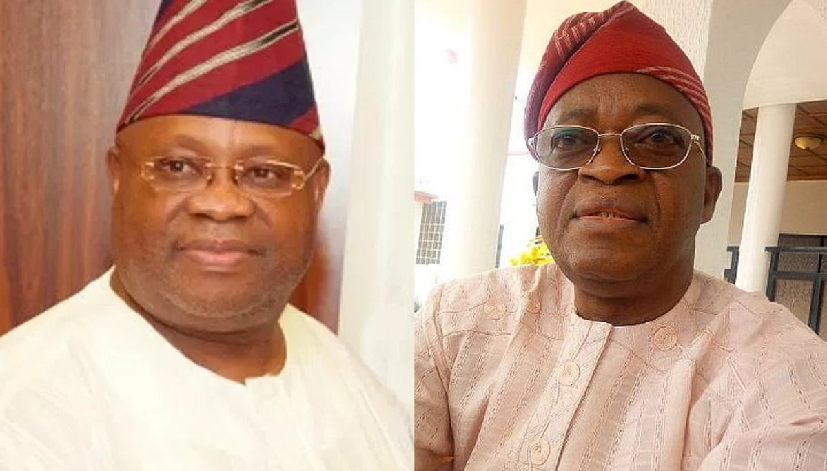 Dancing is better than looting treasury - Adeleke replies Governor Oyetola