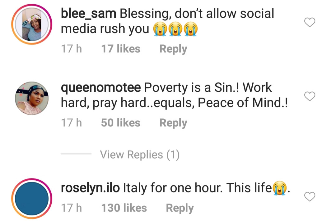 Hilarious reactions as Otedola and daughter DJ Cuppy travel to Italy just to have Ice Cream