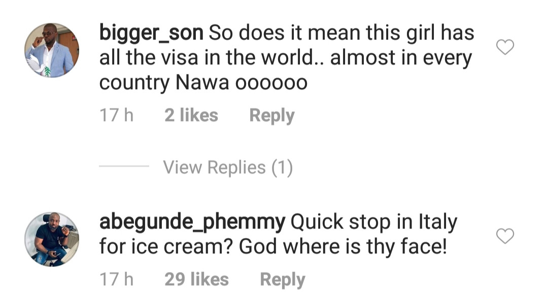 Hilarious reactions as Otedola and daughter DJ Cuppy travel to Italy just to have Ice Cream