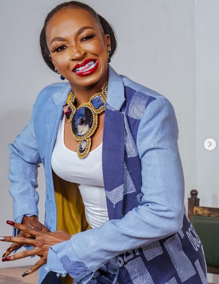 Kate Henshaw celebrates 48th birthday with a dance and beautiful photos 