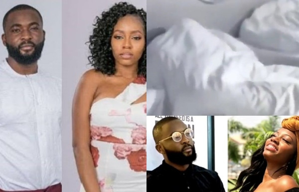 BBNaija: Khafi and Gedoni caught having