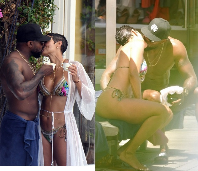 Nicole Murphy caught kissing married movie director Antoine Fuqua in Italy, but says they were simply exchanging a ?Friendly Hello??(Photos
