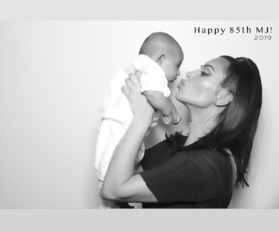 North West, 6, rocks nose ring to great-grandmother MJ