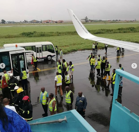Crash averted as plane 