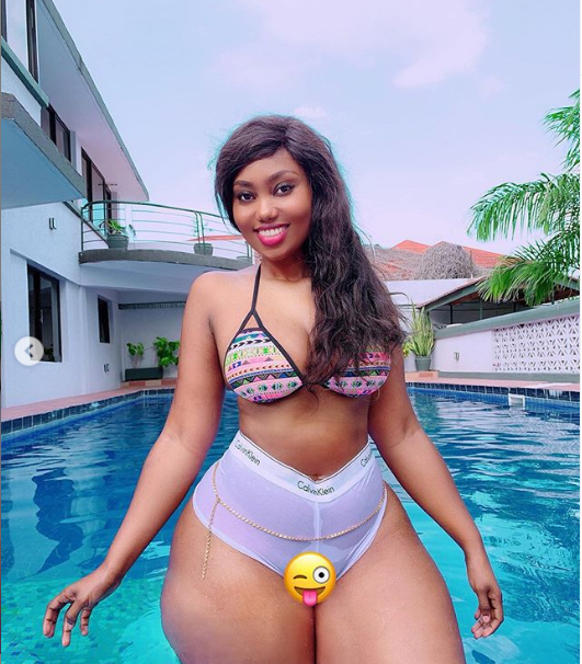 Endowed Tanzanian model, Sanchi puts her massive curves on display in new photos?
