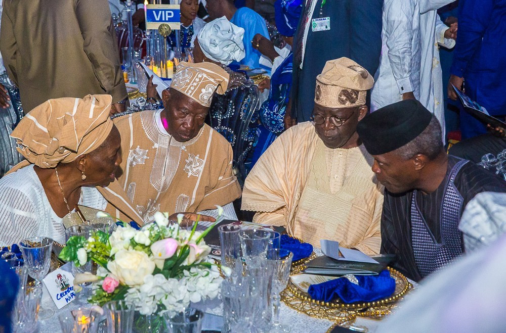 Photos:  Osinbajo, Tinubu, Sanwo-Olu, others attend 90th Birthday celebration of ex-Lagos state gov, Lateef Jakande