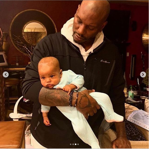 Tyrese Gibson shares adorable photos with his baby daughter, Soraya Lee as she makes her first trip to London?(Photos)