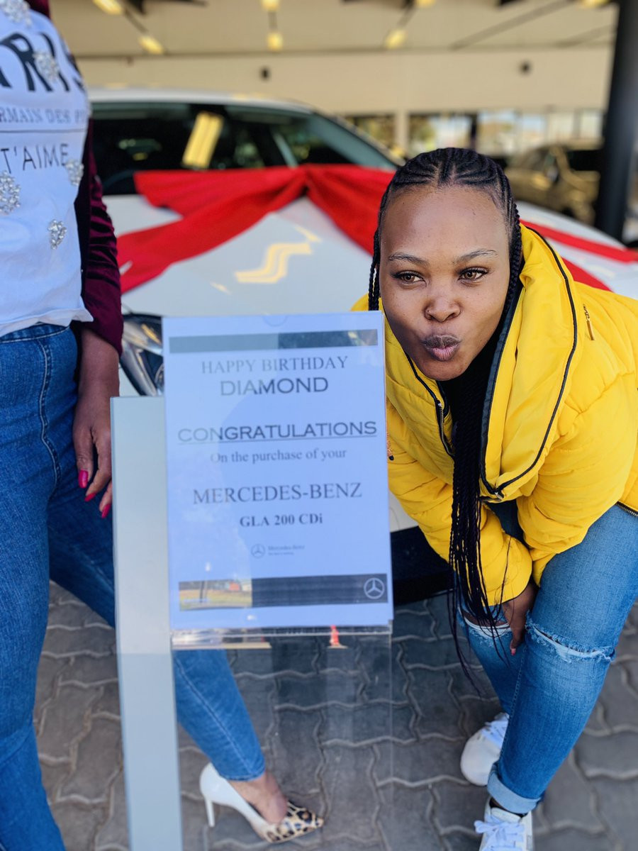 23-year-old Law student gets a Mercedes Benz from her Mother as birthday gift