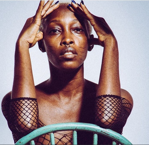 Nigerian model with tribal marks, Adetutu poses completely naked and gives reason (photos)