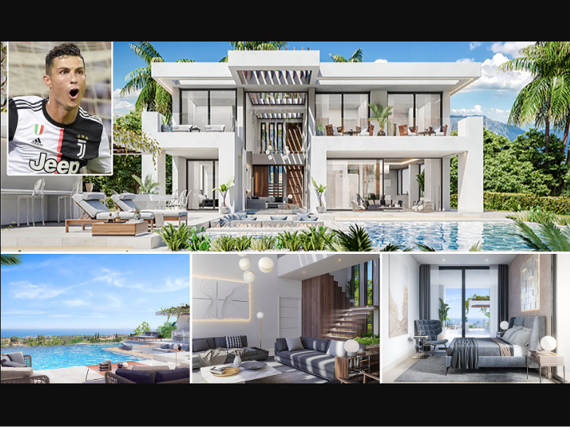 Cristiano Ronaldo splashes ?1.3m on a new mansion next door to Conor McGregor in Marbella (Photos)