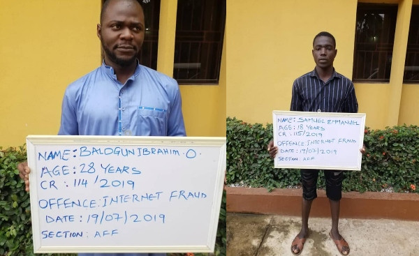 Two yahoo boys bag 6 months jail sentence