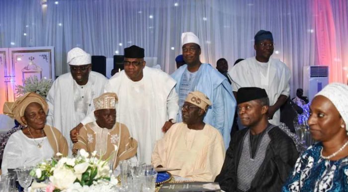 Photos:  Osinbajo, Tinubu, Sanwo-Olu, others attend 90th Birthday celebration of ex-Lagos state gov, Lateef Jakande