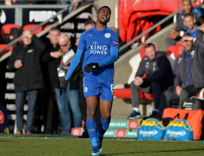 Kelechi Iheanacho gives up his No.8 jersey for Belgium star Youri Tielemans at Leicester City