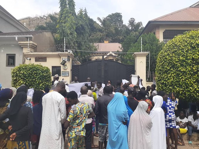 Protesters storm Amnesty International office, demand they leave Nigeria