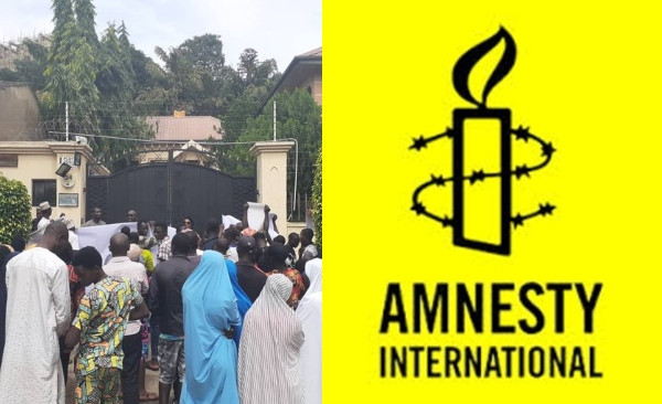 Protesters storm Amnesty International office, demand they leave Nigeria