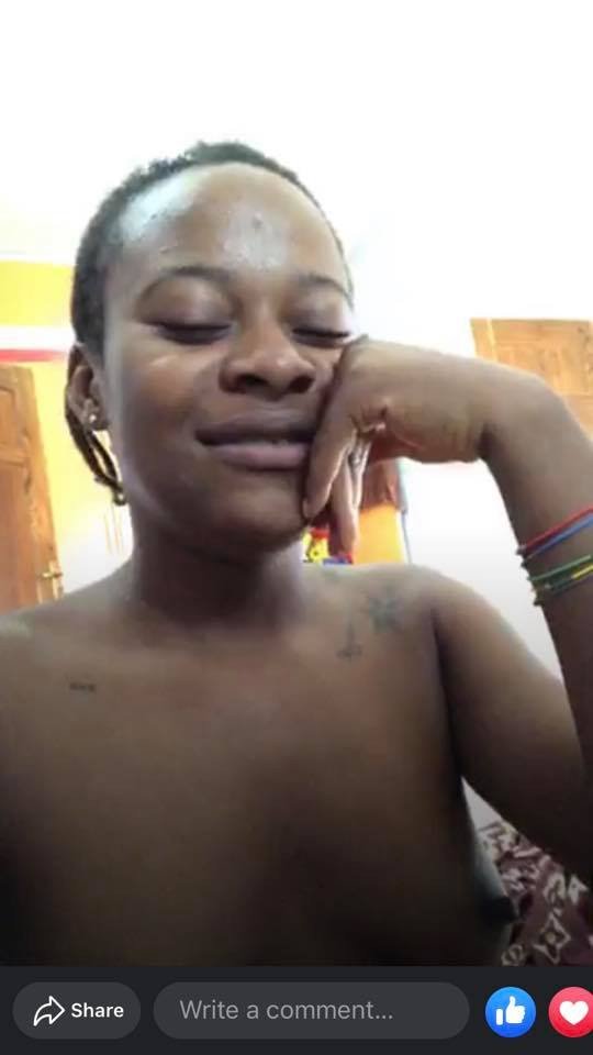 I want people to get used to seeing boobs - Nigerian actress and 