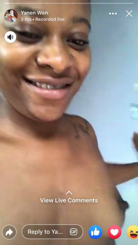 I want people to get used to seeing boobs - Nigerian actress and 