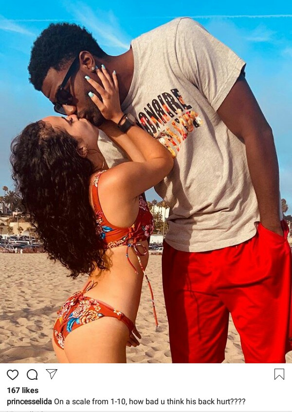  Photos: See how low this tall man has to go to kiss his petite wife