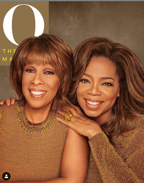 Oprah Winfrey poses for her first magazine cover with her best friend Gayle King, reveals why their friendship has lasted since 1976