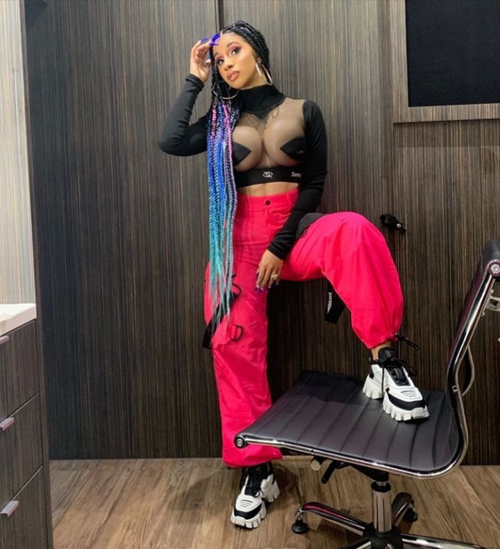 Cardi B jokes about her surgically enhanced boobs that she "bought"