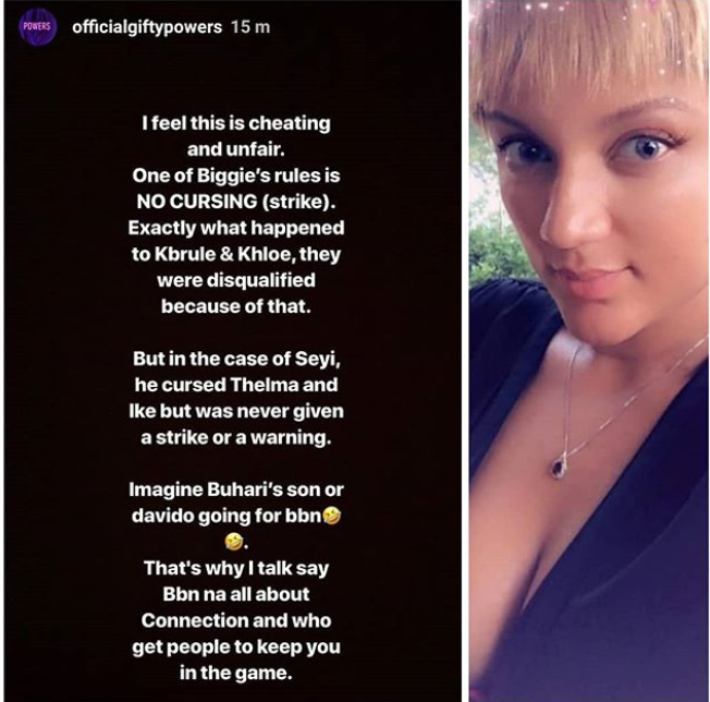 Gifty Powers believes Big Brother Naija Show isn