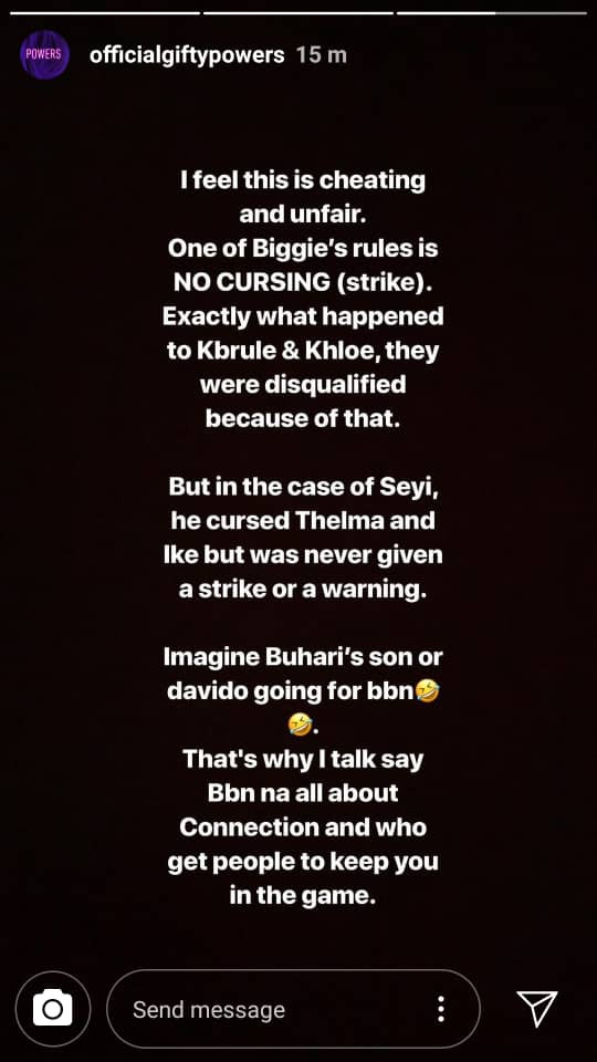 Gifty Powers believes Big Brother Naija Show isn