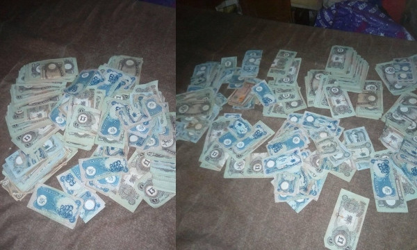 Lady shares photos of Biafran currencies she found in her Dad