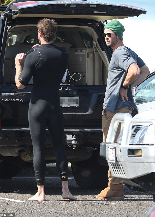 Liam Hemsworth spotted for the first time since breaking his silence on Miley Cyrus split (Photos)