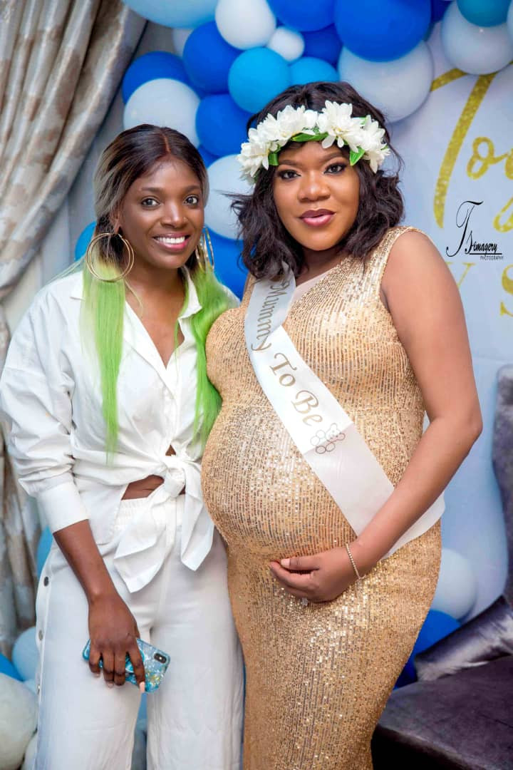 Photos: Ini Edo, Toke Makinwa, Annie Idibia, Iyabo Ojo, Bambam, Osas Ajibade, others at Toyin Abraham