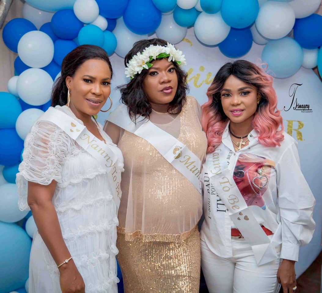 Photos: Ini Edo, Toke Makinwa, Annie Idibia, Iyabo Ojo, Bambam, Osas Ajibade, others at Toyin Abraham