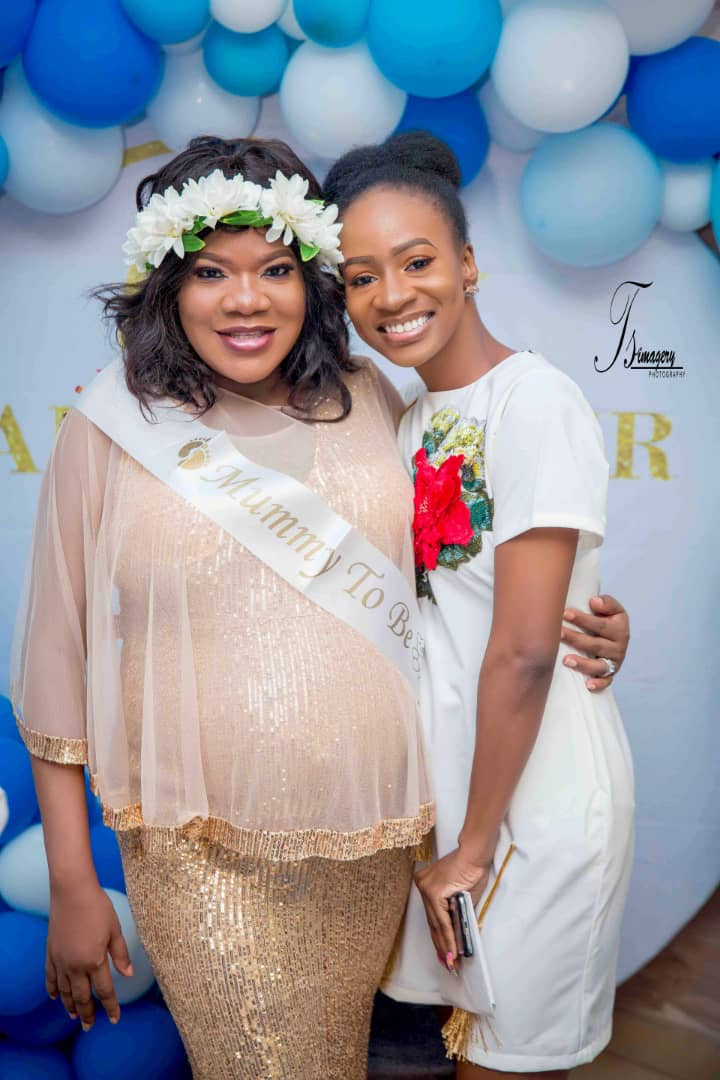 Photos: Ini Edo, Toke Makinwa, Annie Idibia, Iyabo Ojo, Bambam, Osas Ajibade, others at Toyin Abraham