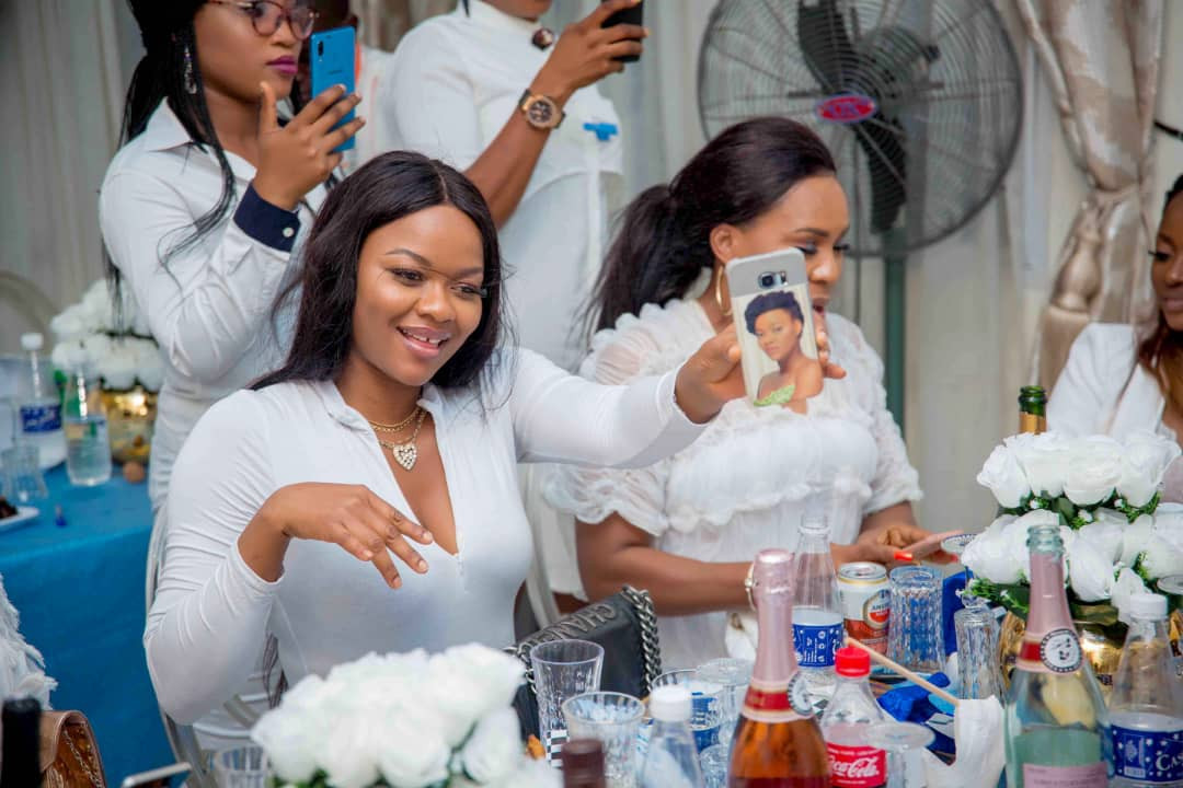 Photos: Ini Edo, Toke Makinwa, Annie Idibia, Iyabo Ojo, Bambam, Osas Ajibade, others at Toyin Abraham