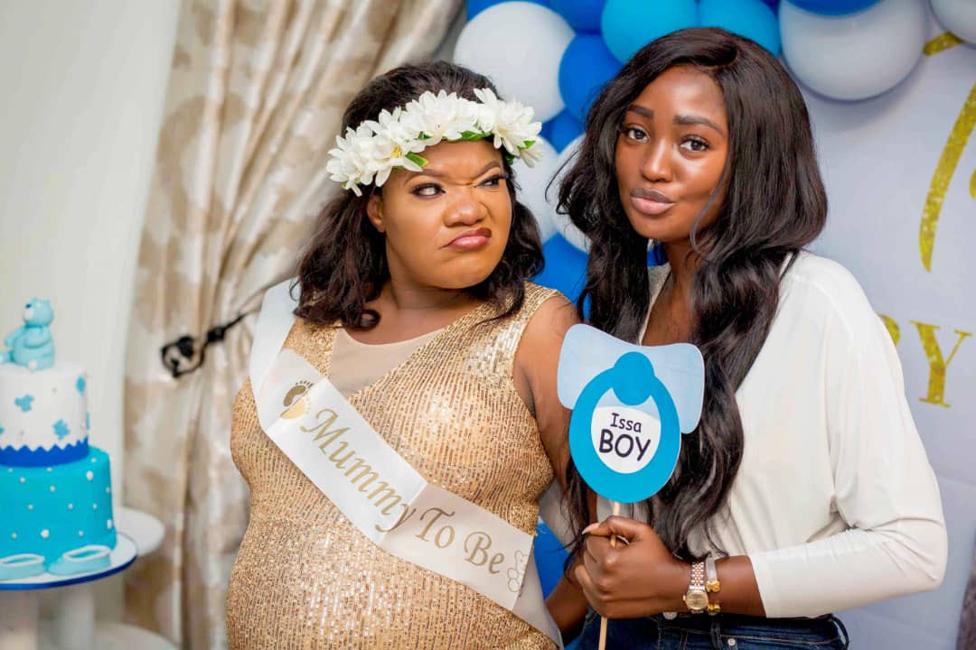 Photos: Ini Edo, Toke Makinwa, Annie Idibia, Iyabo Ojo, Bambam, Osas Ajibade, others at Toyin Abraham