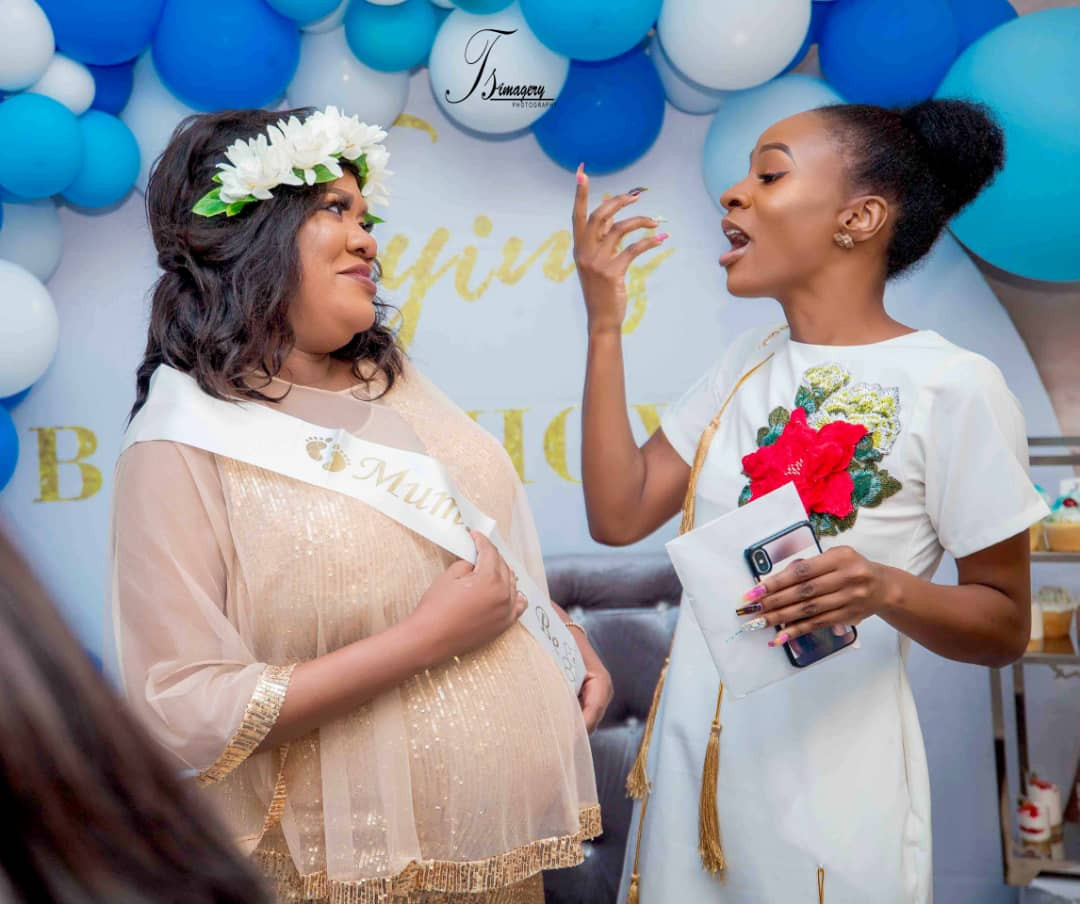 Photos: Ini Edo, Toke Makinwa, Annie Idibia, Iyabo Ojo, Bambam, Osas Ajibade, others at Toyin Abraham