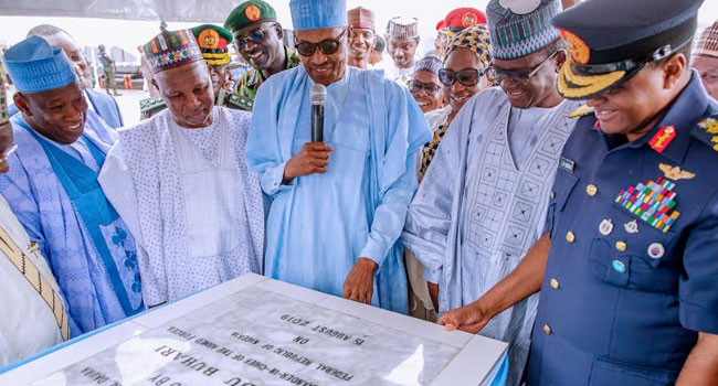 President Buhari commissions Air Force Hospital in Daura (photos)