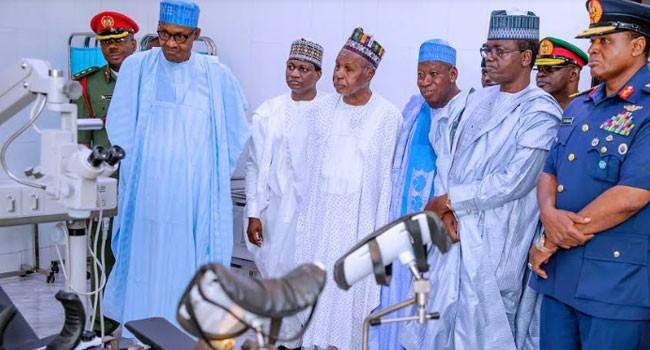President Buhari commissions Air Force Hospital in Daura (photos)