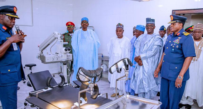 President Buhari commissions Air Force Hospital in Daura (photos)