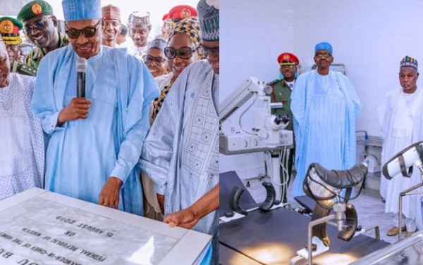 President Buhari commissions Air Force Hospital in Daura (photos)