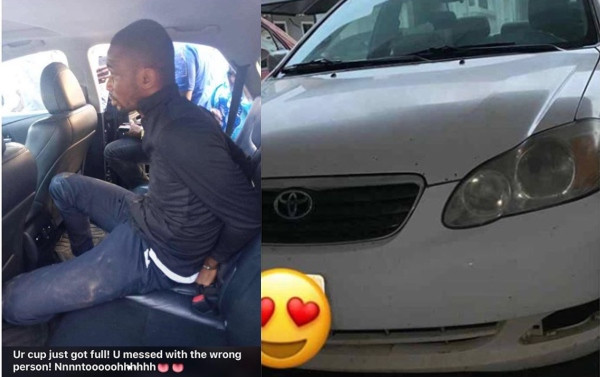 Pastor arrested after snatching Uber driver