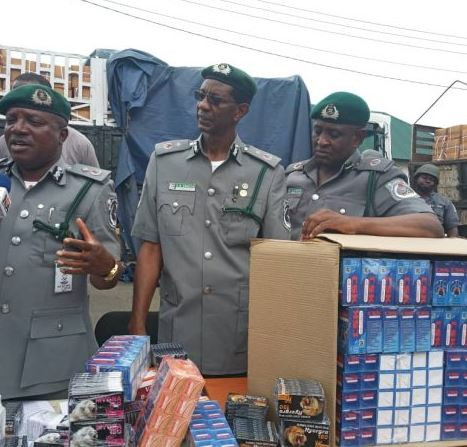 Customs seize N5b worth of banned tramadol in Lagos (Photos)