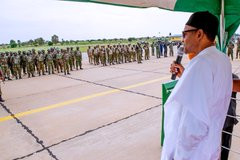 Eliminate bandits anywhere you find them- President Buhari orders troops (video)