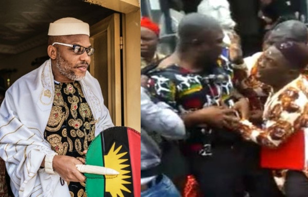Nnamdi Kanu says attack on Senator Ike Ekweremadu is a courageous act